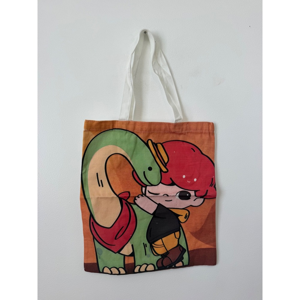 DIMOO Jurassic World-Inspired Canvas Tote – POP MART Inspired – NWOT
